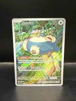 Pokemon Card Snorlax SVP EN 051 Scarlet & Violet 151 Promo Holo SVP051 - Image 1