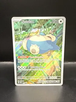 Pokemon Card Snorlax SVP EN 051 Scarlet & Violet 151 Promo Holo SVP051 - Image 2