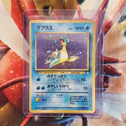 Lapras - Holo Rare - Fossil - Japanese Pokemon Card Lot #629 - Image 1
