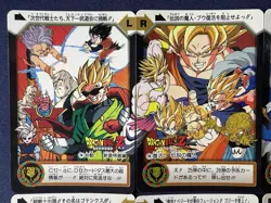 Lot of 8 Dragon Ball Z 1995 LR Holo Cards Set Japan BANDAI Vintage Complete - Image 2