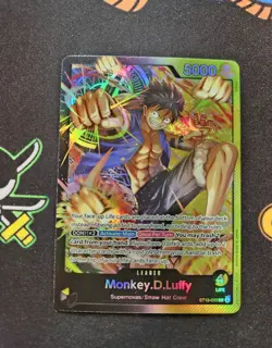 EXACT CARD PICTURED Monkey Luffy ST13-003 One Piece TCG 3 Brothers Deck Eng Foil - Image 1