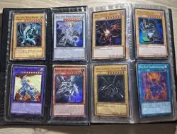 Vintage Egyptian 2002 Binder 160 Card Lot My Yugioh Collection - Image 3