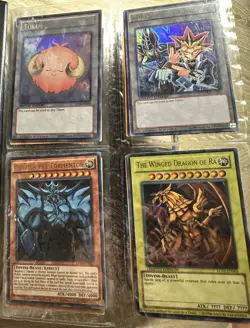 Vintage Egyptian 2002 Binder 160 Card Lot My Yugioh Collection - Image 5