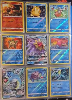 🔥Pokemon Lot Hidden Fates 10 Pages = 90 Cards All Holo And Reverse Holo Rare🔥 - Image 2