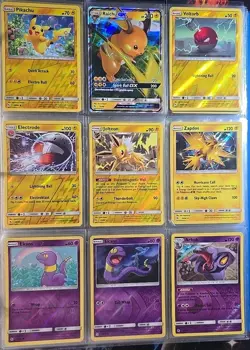 🔥Pokemon Lot Hidden Fates 10 Pages = 90 Cards All Holo And Reverse Holo Rare🔥 - Image 3