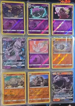 🔥Pokemon Lot Hidden Fates 10 Pages = 90 Cards All Holo And Reverse Holo Rare🔥 - Image 4