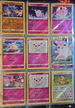 🔥Pokemon Lot Hidden Fates 10 Pages = 90 Cards All Holo And Reverse Holo Rare🔥 - Image 5