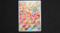Pokemon Twilight Masquerade Eevee TCG Illustration Card #188/167 -LP - Image 3