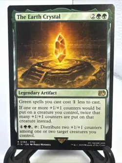 The Earth Crystal R 0184 Regular Final Fantasy Magic the Gathering MTG Card - Image 1
