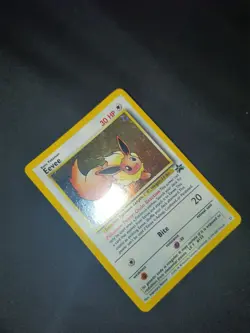Pokemon TCG Eevee #11 Black Star Holo Promo Card rare - Image 3