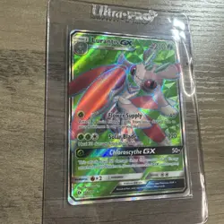 Lurantis GX - 138/149 - Pokemon Sun & Moon Base Set Full Art Ultra Rare Card NM - Image 2