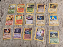 Lot of 15 Pokemon TCG Cards - Surfing Pikachu, eReader cards, Ninetails, etc - Image 1