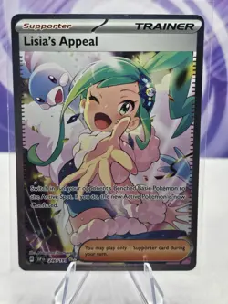 Pokemon TCG Surging Sparks Lisia's Appeal 246/191 Special Illustration Rare Card - Image 1