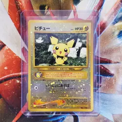 Pichu - Neo Premium File 2 - Holo Rare - Japanese Pokemon Card - Lot #622 - Image 1