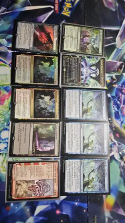 Huge Lot Of Magic The Gathering Cards Including Uncommon Rares And Borderless - Image 1
