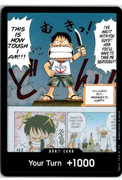2023 DON!! Card DF01 Young Luffy Devil Fruits Collection Vol.1 One Piece - Image 1
