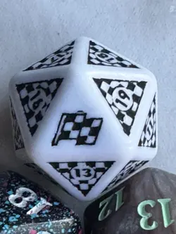 OVERSIZED D20 SPINDOWN Die Lot of 6 Magic the Gathering MTG - Image 2