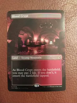 Blood Crypt *FOIL Borderless* [CLU] Ravnica: Clue Edition - Image 1