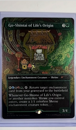 MTG Magic The Gathering Secret Lair Thick Stock Foil Go-Shintai of Life's Origin - Image 1