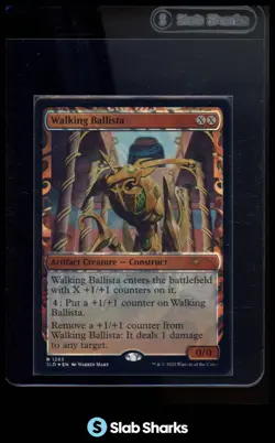 MAGIC THE GATHERING SECRET LAIR WALKING BALLISTA #1265 HALO FOIL - Image 1