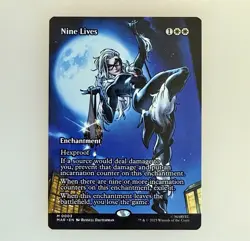 Magic the Gathering:Nine Lives (Borderless) Marvel Universe Eternal-Legal Reg NM - Image 1