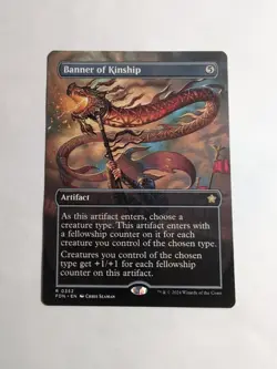 Banner of Kinship (Borderless) Foundations NM!!! - Image 1