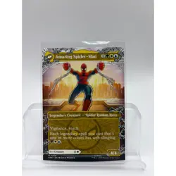 Peter Parker, Amazing Spider-Man Borderless Marvel's Spider-Man Mythic (SPM) MTG - Image 2