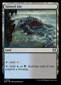 1 x Tainted Isle - Commander: Wilds of Eldraine - NM-Mint - MTG - Image 1