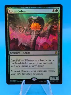 Magic the Gathering | Lotus Cobra | Foil | NM/LP - Image 1
