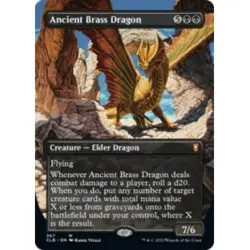 ANCIENT BRASS DRAGON (BORDERLESS) Commander Legends: Battle For Baldur's Gate - Image 1