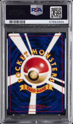 1996 POKEMON JPN BASIC GRASS ENERGY PSA 10 - Image 2