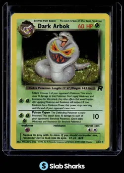 2000 POKEMON TEAM ROCKET #2/82 DARK ARBOK HOLO - Image 1
