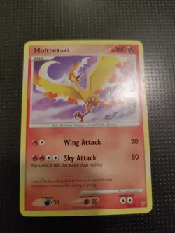 2009 Pokemon Moltres - 36/147 - LV 42 - Supreme Victors LP - Good Condition - Image 1