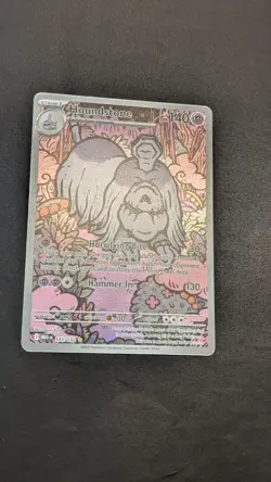 Houndstone 145/132 Mega Evolution Illustration Rare Pokemon Pack Fresh - Image 2
