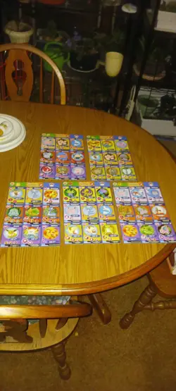 1999 Burger King Pokemon movie Poketrivia uncut sheets complete set - Image 2