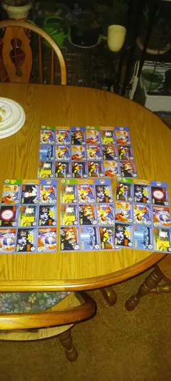 1999 Burger King Pokemon movie Poketrivia uncut sheets complete set - Image 5