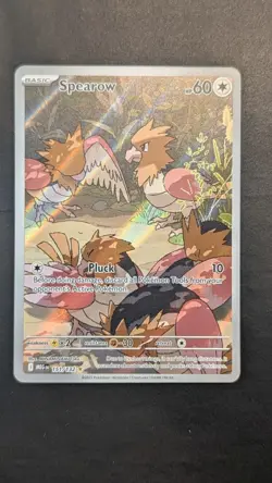 Spearow Illustration Rare 151/132 Mega Evolution Pokemon Pack Fresh - Image 1