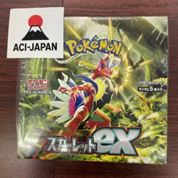 Pokemon Scarlet ex Booster Box SV1S Japan Sealed Scarlet and Violet TCG - Image 1