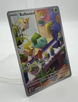 Pokemon TCG - Bulbasaur 143/142 Stellar Crown Illustration Rare, EN, NM+ - Image 2
