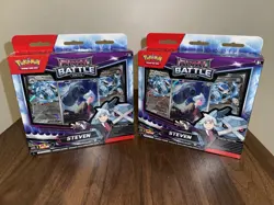 Lot Of 2 SEALED Rival Battle Deck Steven Pokemon Boxes - Image 1