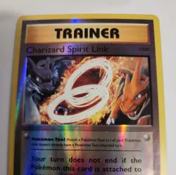 POKEMON CHARIZARD SPIRIT LINK 75/108 REVERSE HOLO XY EVOLUTIONS NM NEAR MINT - Image 5