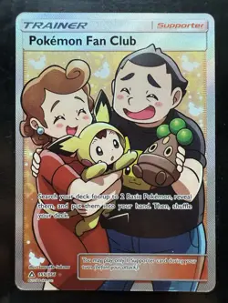 Pokemon Fan Club (Full Art) 155/156 Ultra Prism Holo (NM) - Image 1