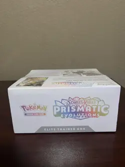 Pokemon SV: Prismatic Evolutions ETB Elite Trainer Box - Sealed-read description - Image 5