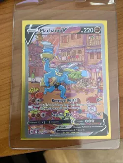 Machamp V - 172/189 Astral Radiance Alternate Art Pokemon - NM/MINT - Image 1
