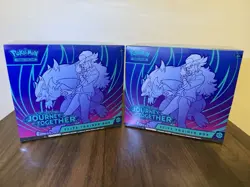 LOT OF 2 SELAED Pokemon Journey Together Elite Trainer Box ETB Boxes - Image 1