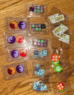 LOT OF Pokemon TCG Dice Sealed Various Markers from Elite Trainer Box Etb NEW - Image 1