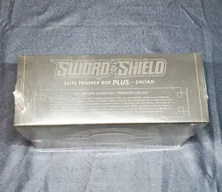 Pokemon TCG Sword & Shield Zacian ETB Elite Trainer Box Plus New/Sealed 820650807435 - Image 4