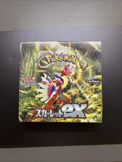 Japanese Pokemon Booster Box Scarlet & Violet Scarlet Ex Sv1S Sealed D - Image 1