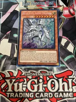 Blue-Eyes Abyss Dragon Secret Rare 1St Edition RA01-EN016 Yugioh - Image 1