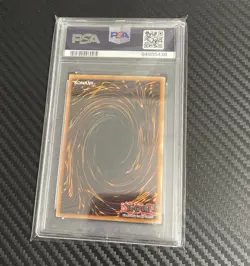 YU-GI-OH 2023 TN23 DARK MAGICIAN QUARTER CENTURY RARE #EN001 PSA 9 - Image 2
